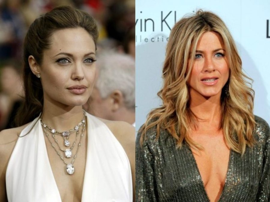 Angelina Jolie përballë Jennifer Aniston