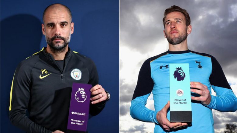 Zyrtare: Guardiola dhe Kane zgjedhën më të mirët e dhjetorit në Ligën Premier