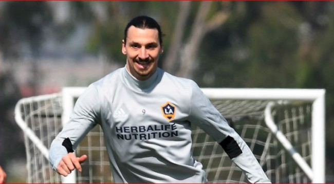 Ibrahimovic zbulon numrin e fanellës në LA Galaxy