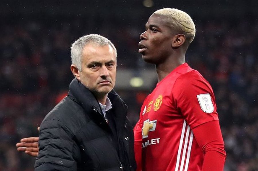 Pogba e Mourinho rrallë flasin me njëri-tjetrin