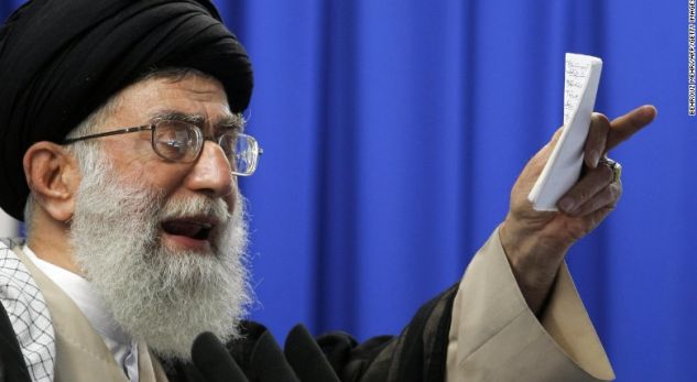 Udhëheqësi suprem i Iranit; Presidenti amerikan, francez dhe kryeministrja britanike janë kriminelë