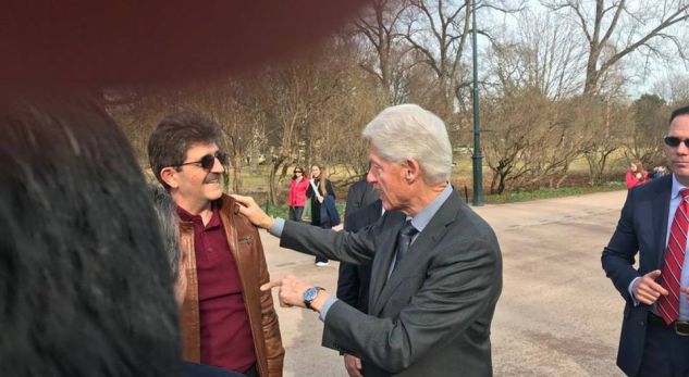 Murat Mehës i dhezë, e zatet Bill Clintonin në Norvegji