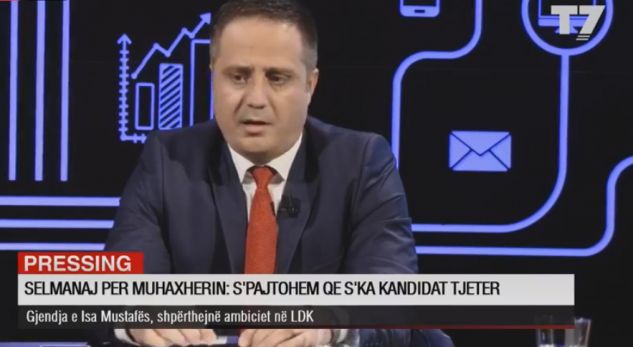 Selmanaj për Muhaxherin: S’pajtohem që LDK s’ka kandidat tjetër për kryeministër