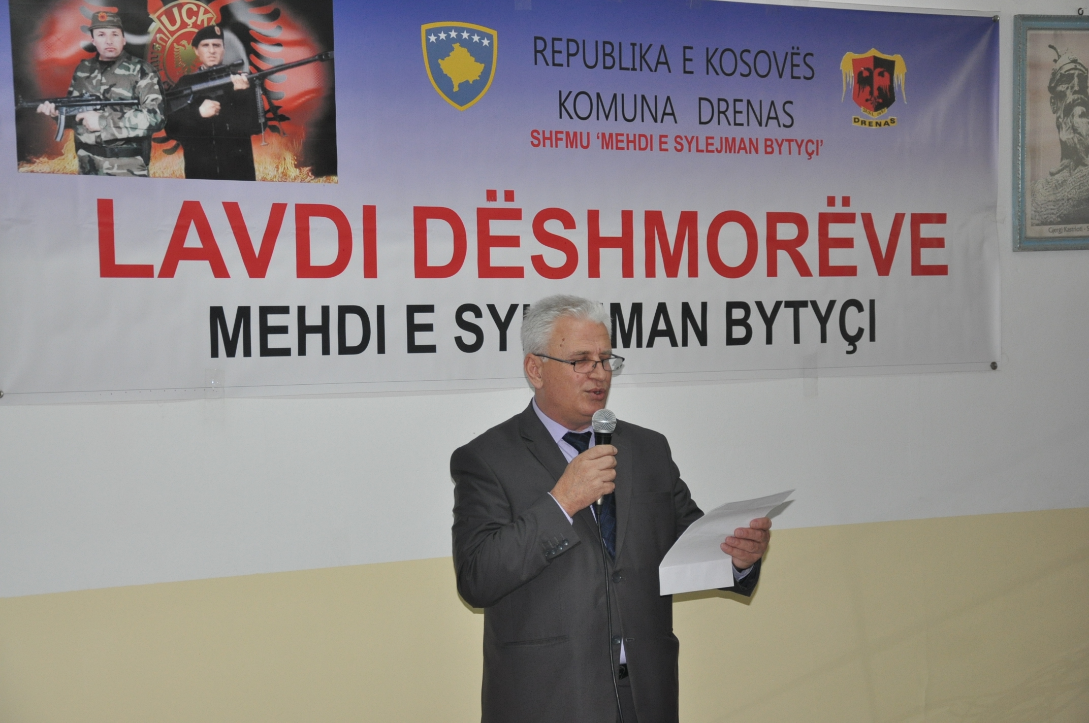 Zëvendësministri Sahiti mori pjesë në shënimin e ditës së shkollës ‘’Mehdi e Sylejman Bytyqi’’ në Arllat