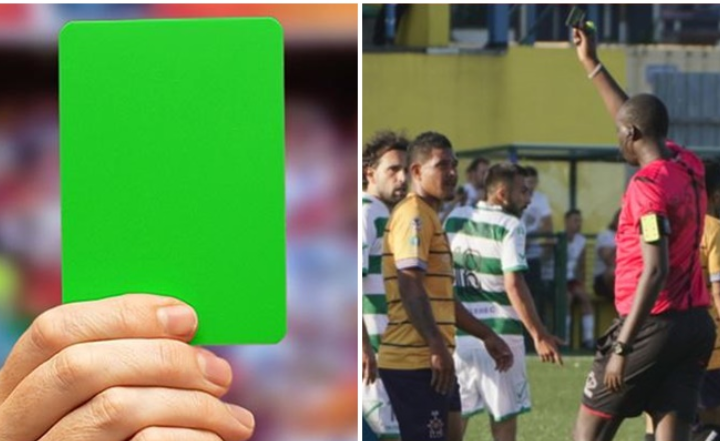 Shkruhet historia në futboll, gjyqtari jep kartonin e parë të gjelbër