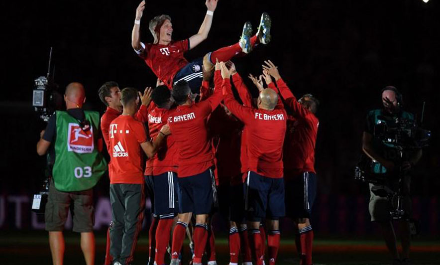 Schweinsteiger i jep lamtumirën futbollit (Foto)