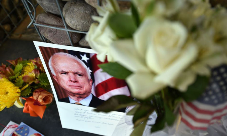 Senatori John McCain, letër lamtumire