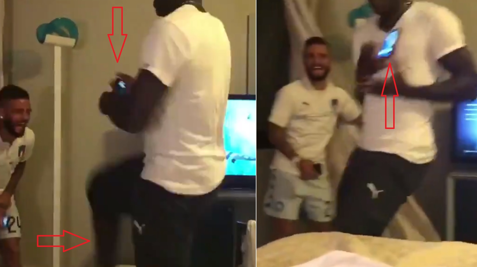 Insigne i hakmerret Balotellit, e frikëson keq (VIDEO)