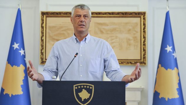 Thaçi: Garantoj që marrëveshja Kosovë-Serbi do të bëhet vetëm me mbështetjen e plotë të SHBA dhe BE