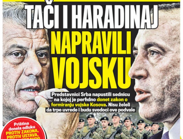 Kurir-i vendos në ballinë Haradinajn dhe Thaçin, “vajton” formimin e ushtrisë!