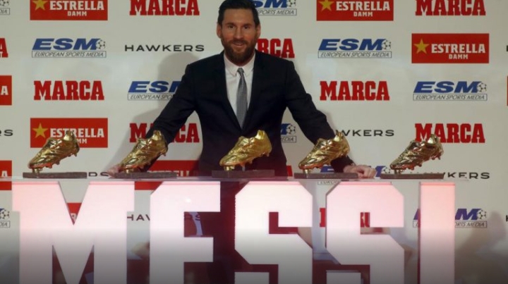 Messi merr “Këpucën e Artë” të pestë: Luaj me futbollistët më të mirë në botë