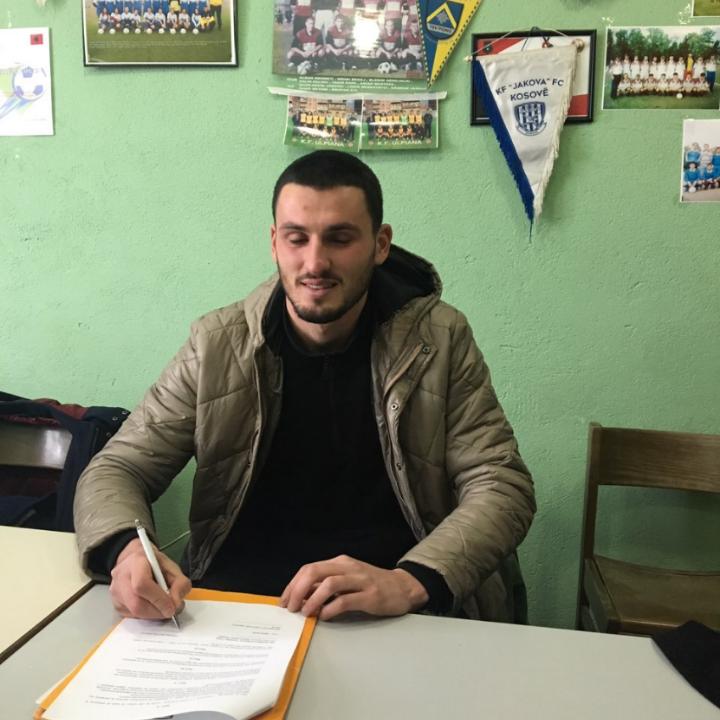 KF Ulpiana nënshkruan me një portier të ri