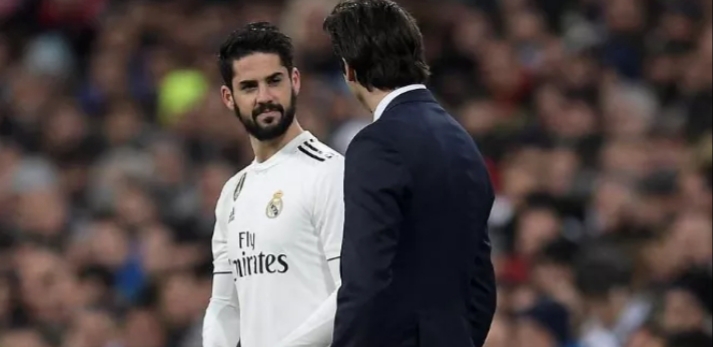 Real, Isco “thumbon” Solari-n në rrjetet sociale