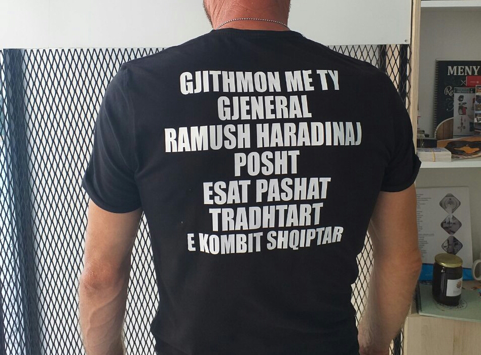 Lipjanasi për Haradinajn: Gjithmonë me ty Gjeneral Ramush Haradinaj, posht Esat Pashat tradhëtarët e kombit shqiptarë