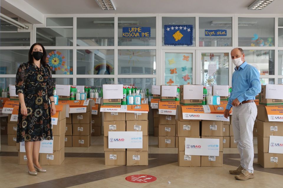 Donacion nga UNICEF për komunën e Lipjanit