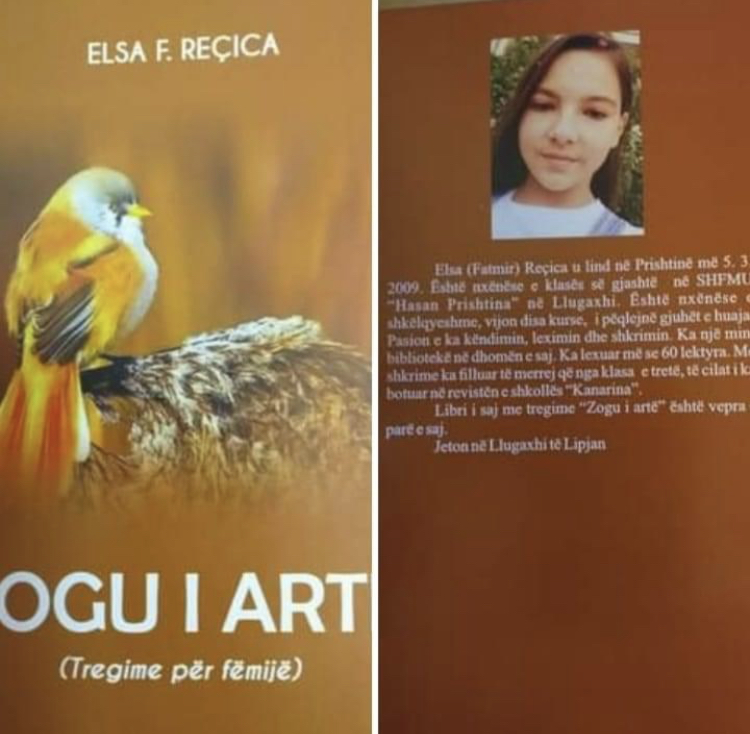 Së shpejti libri i ri “Zogu i Artë” nga Elsa Reçica