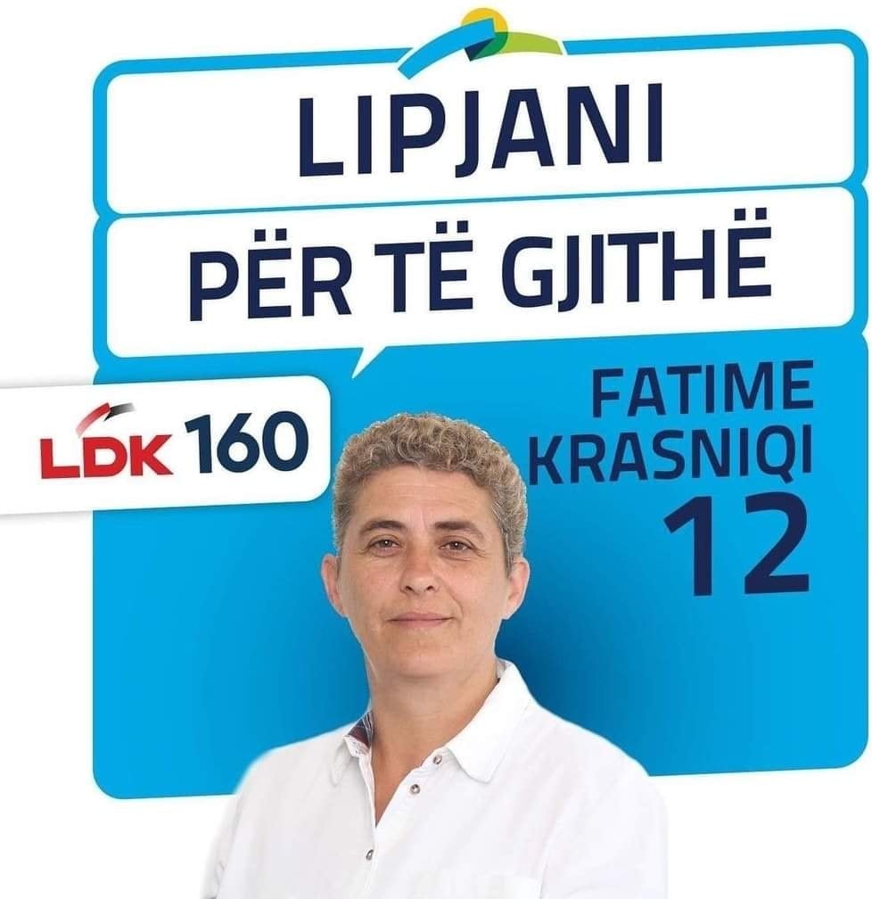 Fatime Krasniqi, kandidate e LDK-së për asambleiste në Komunën e Lipjanit!