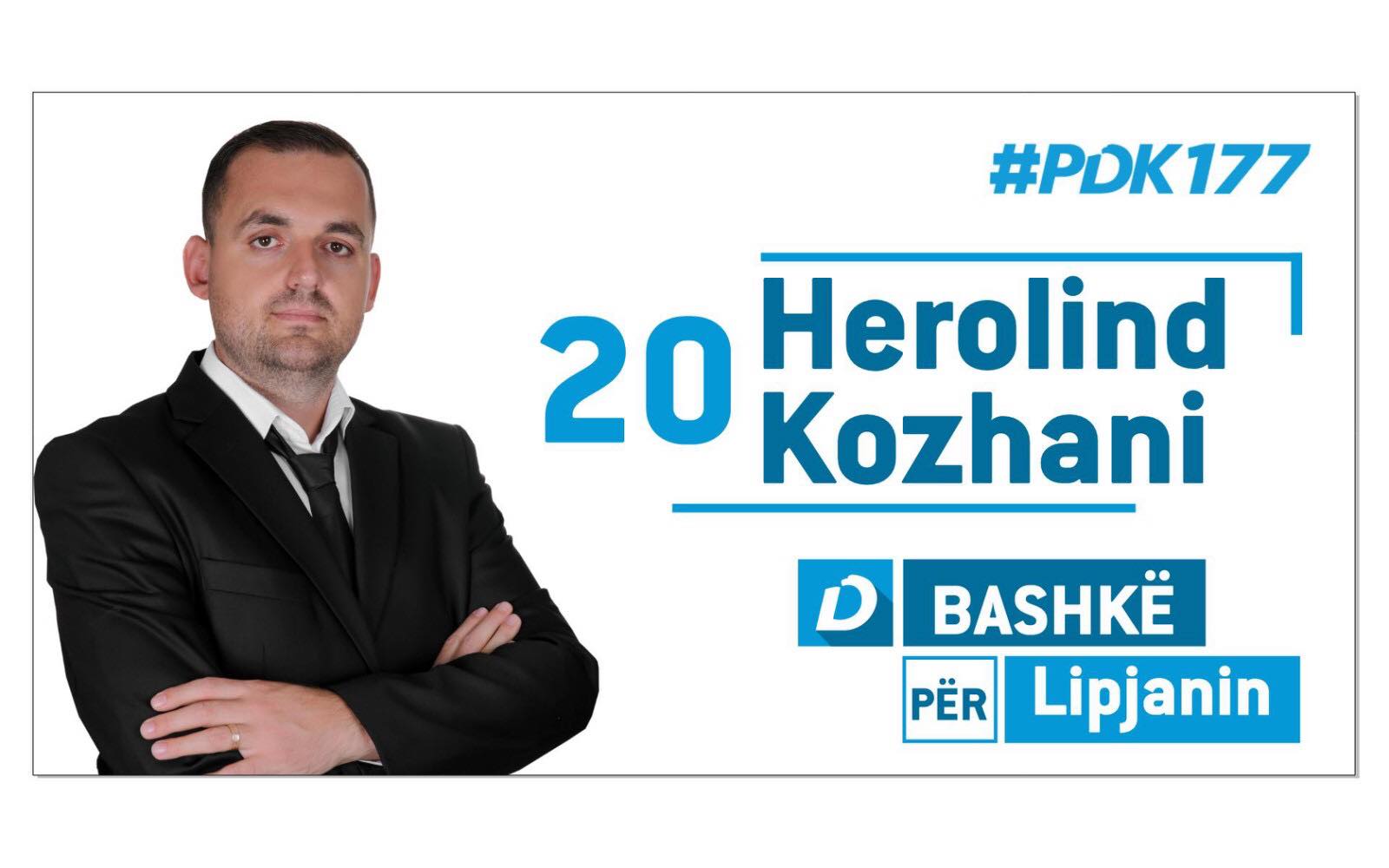 Herolind Kozhani, emër që i duhet Lipjanit në Asamblenë Komunale