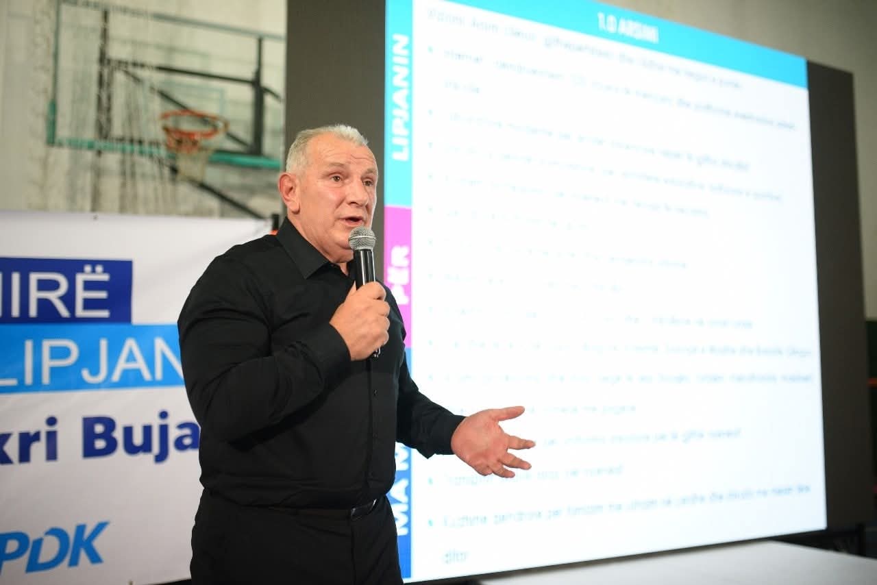 Shukri Buja falënderon qytetarët e Sllovisë dhe Smallushës për mbështetjen